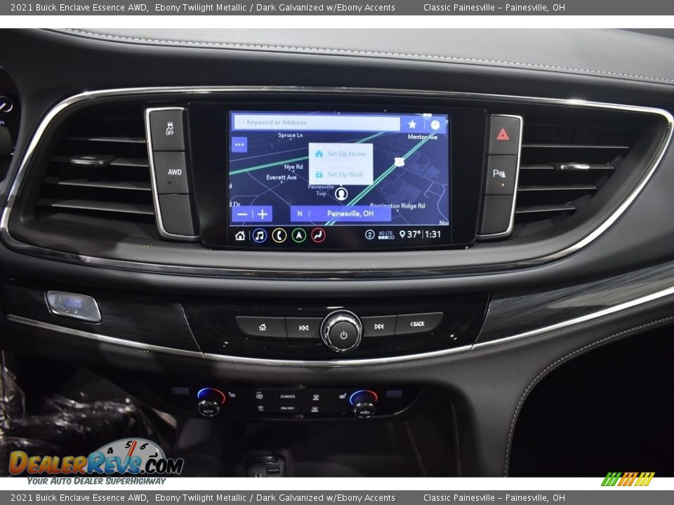 2021 Buick Enclave Essence AWD Ebony Twilight Metallic / Dark Galvanized w/Ebony Accents Photo #13