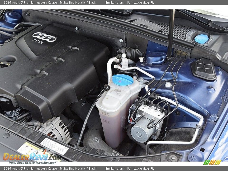 2016 Audi A5 Premium quattro Coupe 2.0 Liter Turbocharged FSI DOHC 16-Valve VVT 4 Cylinder Engine Photo #37