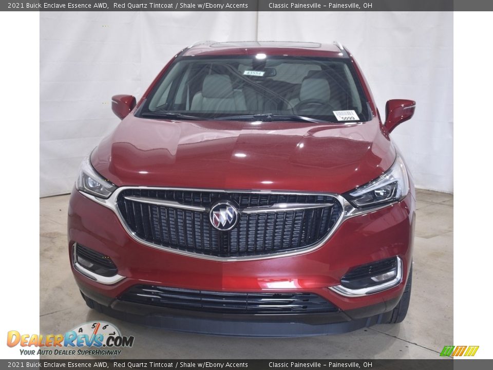 2021 Buick Enclave Essence AWD Red Quartz Tintcoat / Shale w/Ebony Accents Photo #4