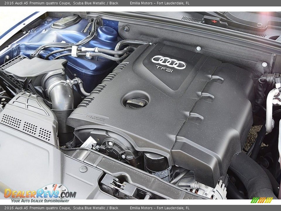 2016 Audi A5 Premium quattro Coupe 2.0 Liter Turbocharged FSI DOHC 16-Valve VVT 4 Cylinder Engine Photo #43