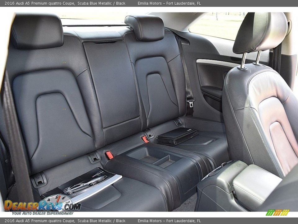 Rear Seat of 2016 Audi A5 Premium quattro Coupe Photo #45