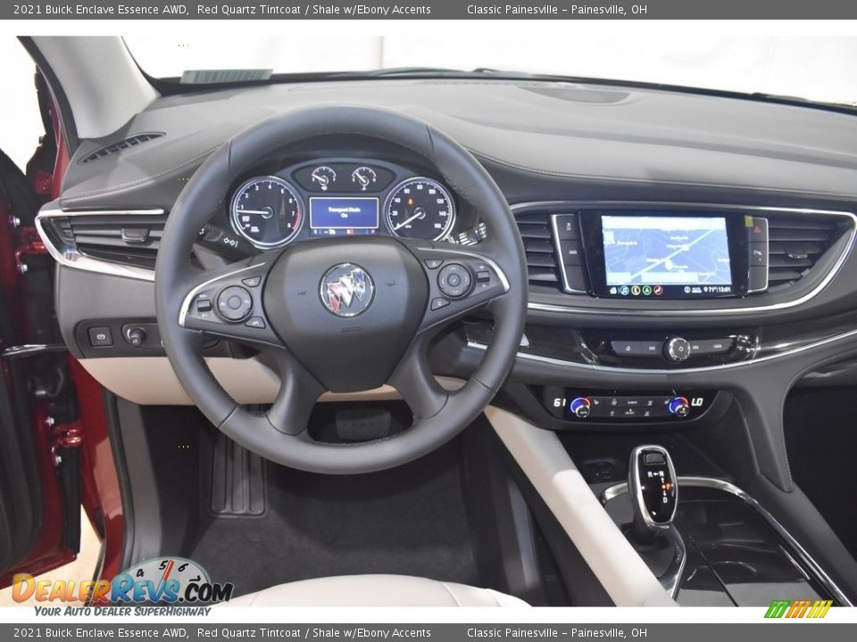 2021 Buick Enclave Essence AWD Red Quartz Tintcoat / Shale w/Ebony Accents Photo #12