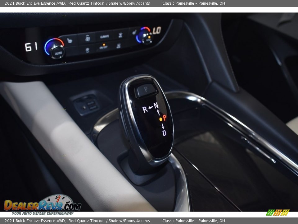 2021 Buick Enclave Essence AWD Red Quartz Tintcoat / Shale w/Ebony Accents Photo #14