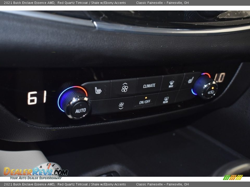 2021 Buick Enclave Essence AWD Red Quartz Tintcoat / Shale w/Ebony Accents Photo #15