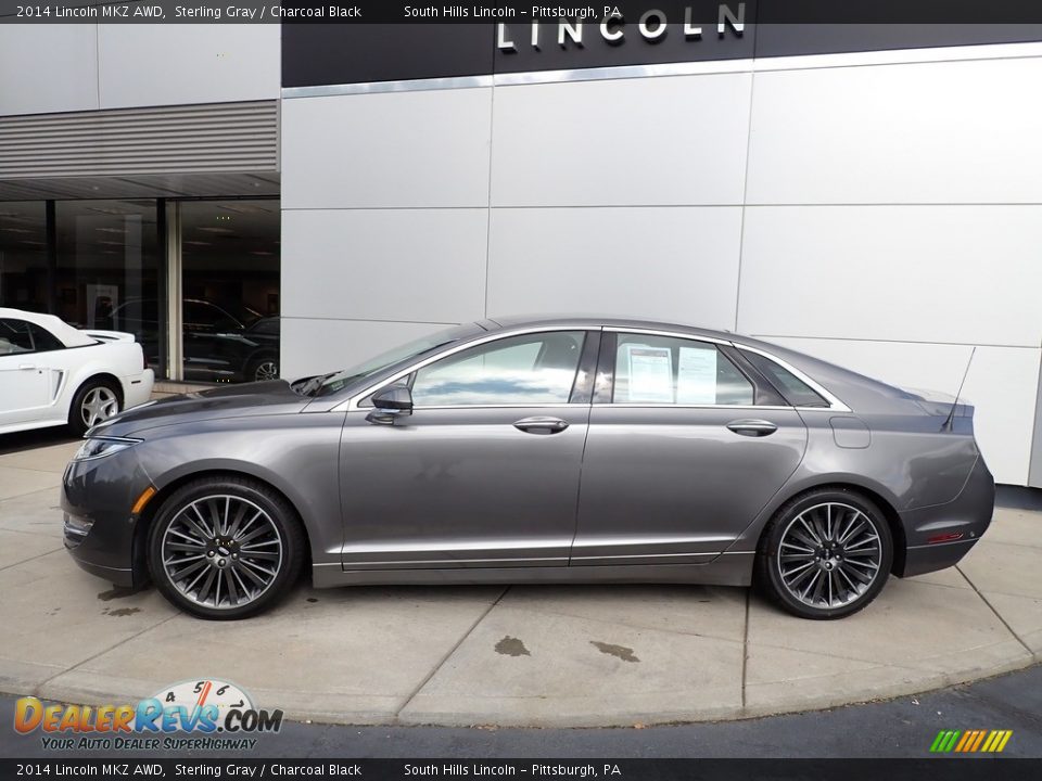 Sterling Gray 2014 Lincoln MKZ AWD Photo #2