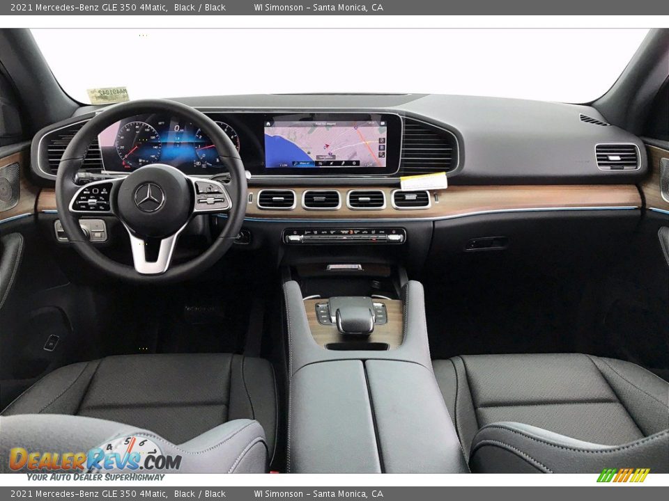 2021 Mercedes-Benz GLE 350 4Matic Black / Black Photo #6