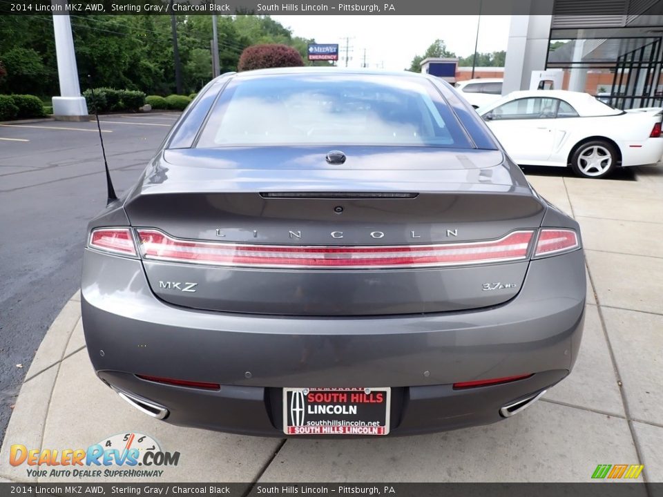 2014 Lincoln MKZ AWD Sterling Gray / Charcoal Black Photo #4