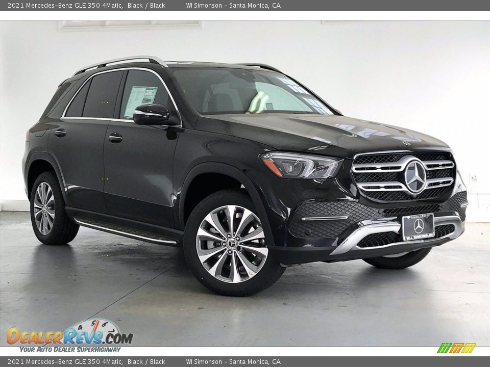 2021 Mercedes-Benz GLE 350 4Matic Black / Black Photo #12