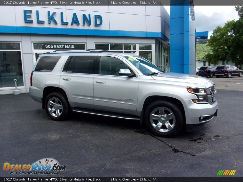 2017 Chevrolet Tahoe Premier 4WD Silver Ice Metallic / Jet Black Photo #1