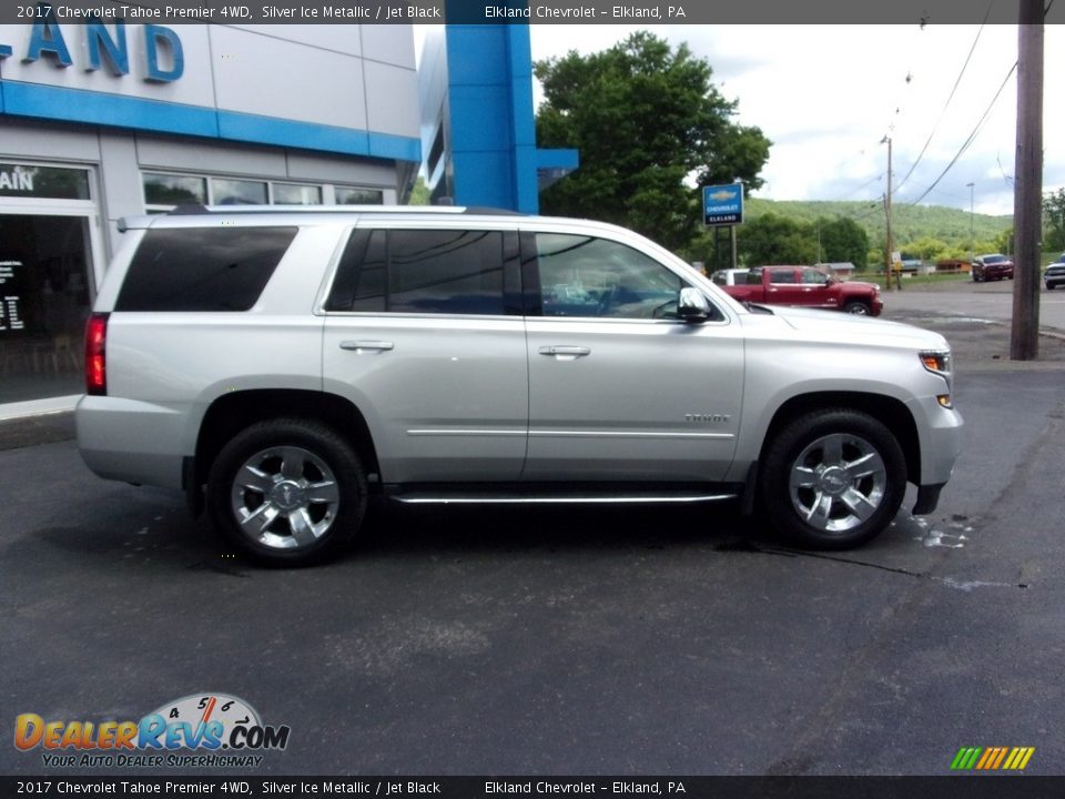 2017 Chevrolet Tahoe Premier 4WD Silver Ice Metallic / Jet Black Photo #2