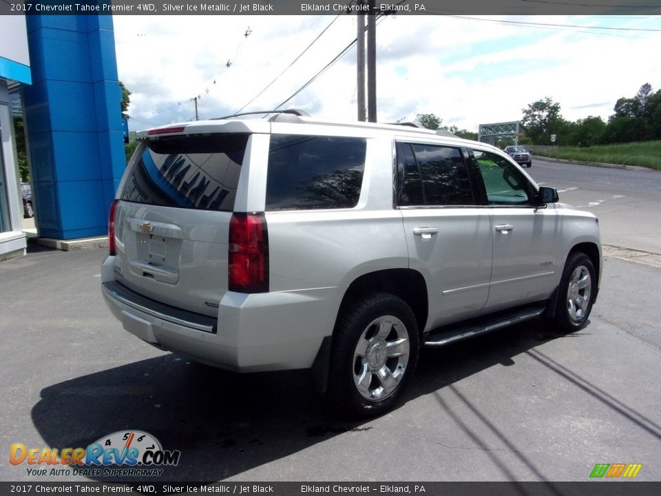 2017 Chevrolet Tahoe Premier 4WD Silver Ice Metallic / Jet Black Photo #3