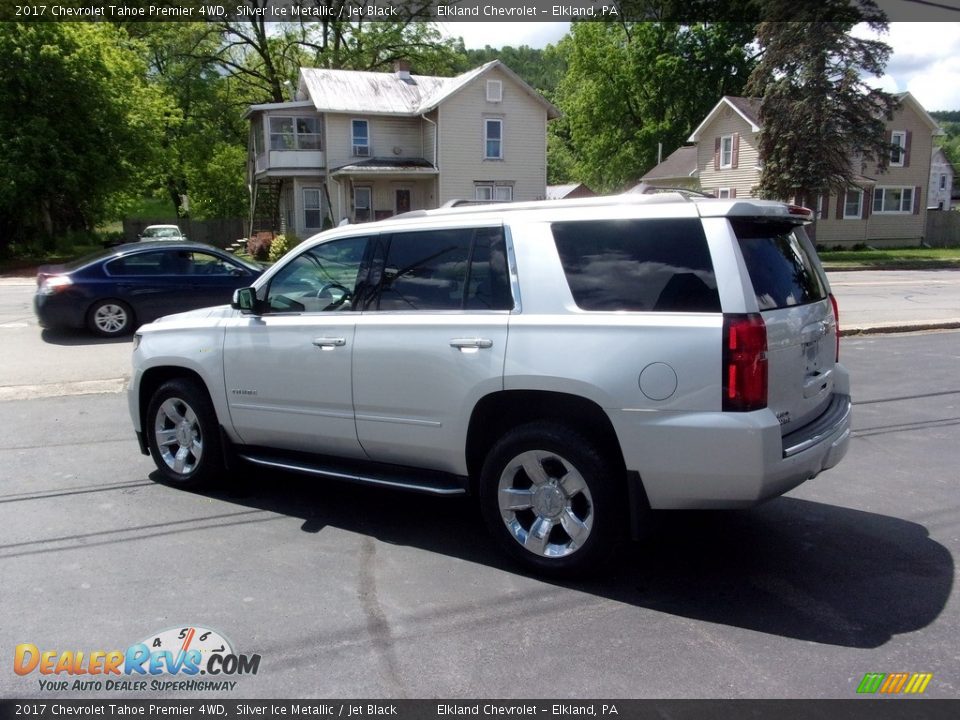 2017 Chevrolet Tahoe Premier 4WD Silver Ice Metallic / Jet Black Photo #5