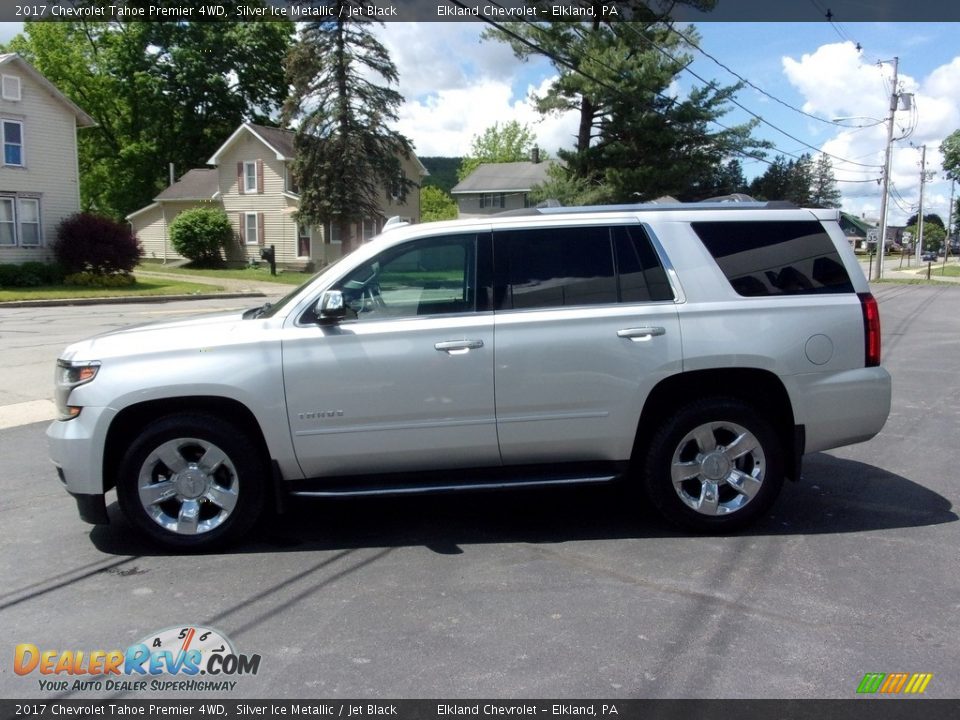 2017 Chevrolet Tahoe Premier 4WD Silver Ice Metallic / Jet Black Photo #6