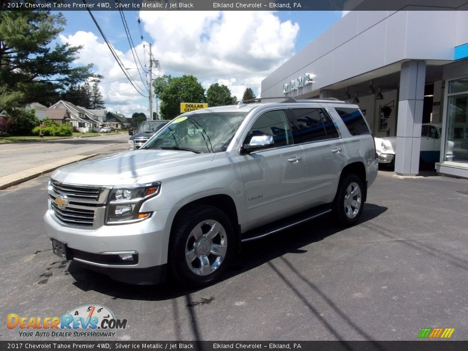 2017 Chevrolet Tahoe Premier 4WD Silver Ice Metallic / Jet Black Photo #7