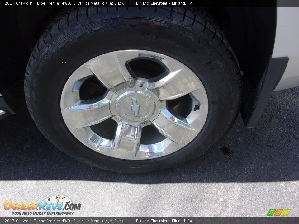 2017 Chevrolet Tahoe Premier 4WD Silver Ice Metallic / Jet Black Photo #11