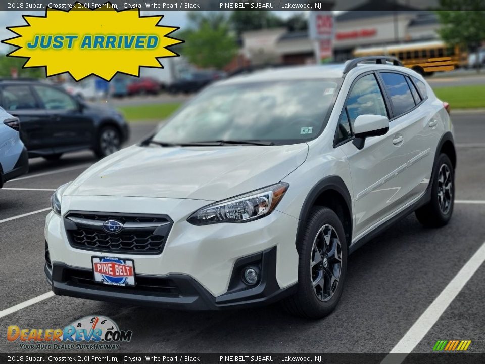 2018 Subaru Crosstrek 2.0i Premium Crystal White Pearl / Black Photo #1