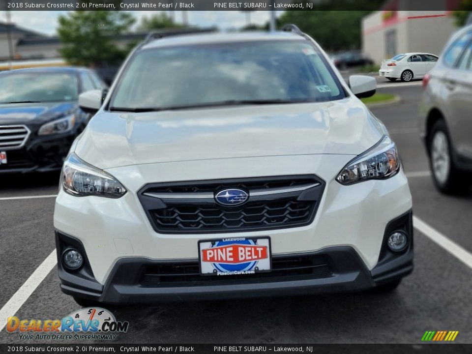 2018 Subaru Crosstrek 2.0i Premium Crystal White Pearl / Black Photo #2