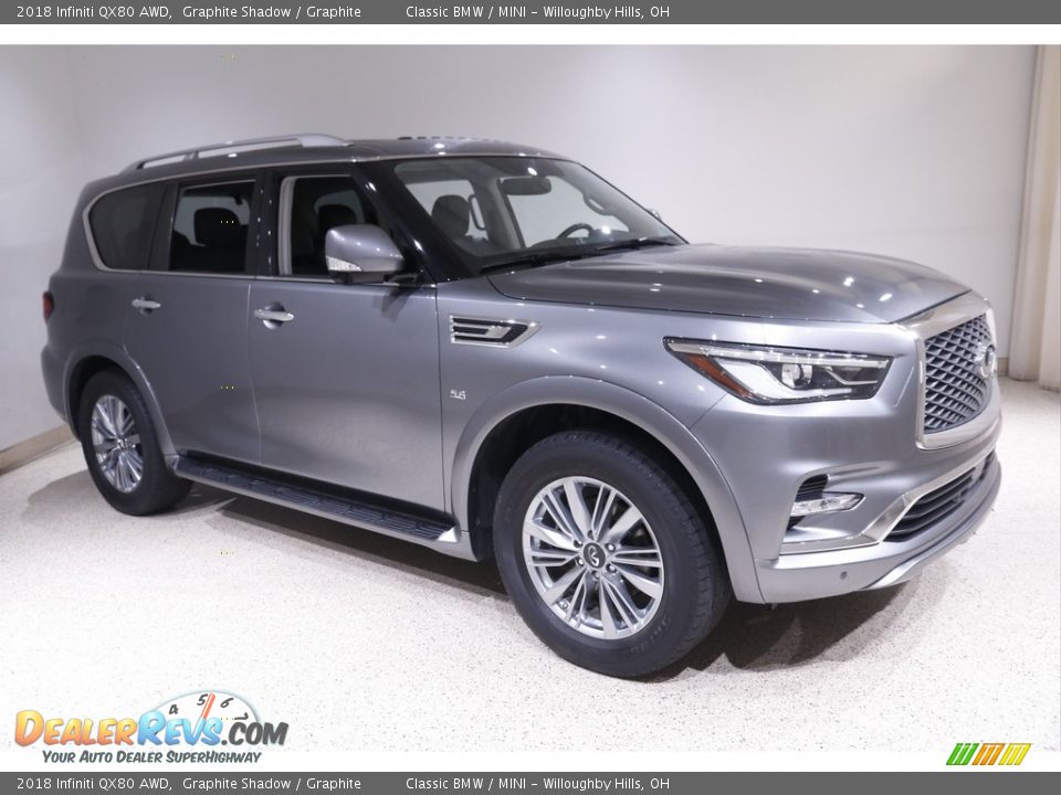 Graphite Shadow 2018 Infiniti QX80 AWD Photo #1