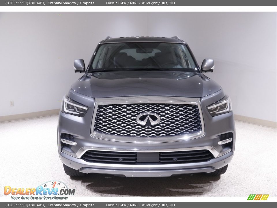 2018 Infiniti QX80 AWD Graphite Shadow / Graphite Photo #2