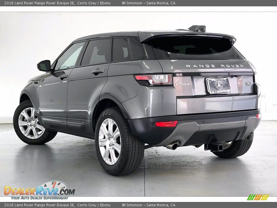 2018 Land Rover Range Rover Evoque SE Corris Grey / Ebony Photo #10