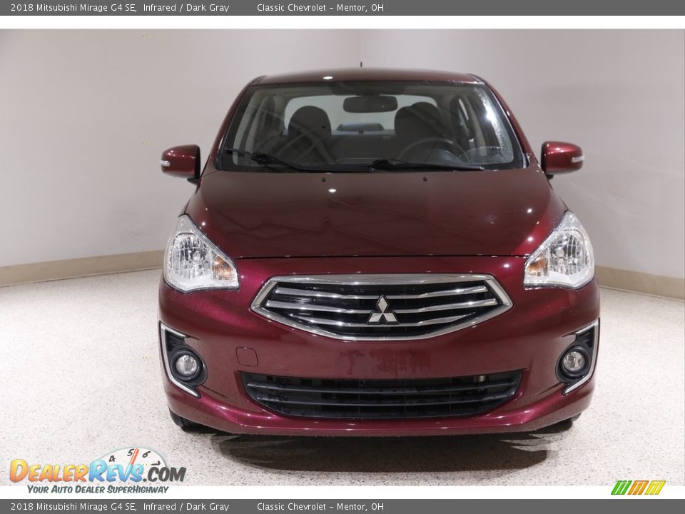 2018 Mitsubishi Mirage G4 SE Infrared / Dark Gray Photo #2