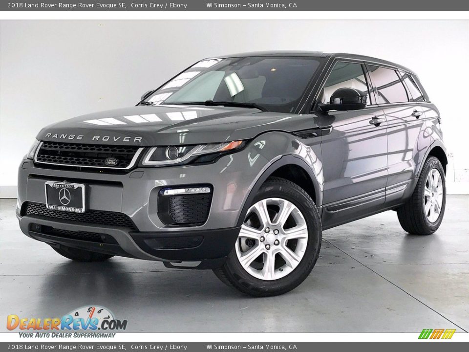 2018 Land Rover Range Rover Evoque SE Corris Grey / Ebony Photo #12