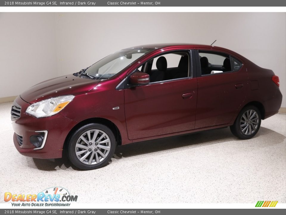 Front 3/4 View of 2018 Mitsubishi Mirage G4 SE Photo #3