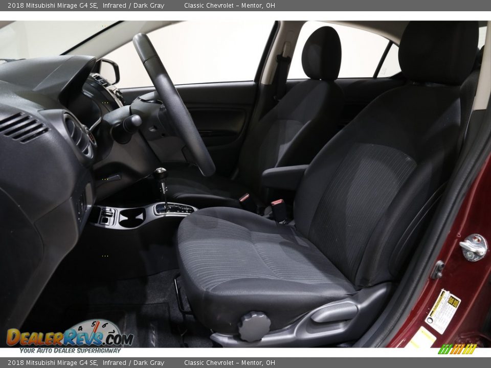 Front Seat of 2018 Mitsubishi Mirage G4 SE Photo #5