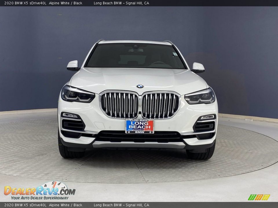 2020 BMW X5 sDrive40i Alpine White / Black Photo #2