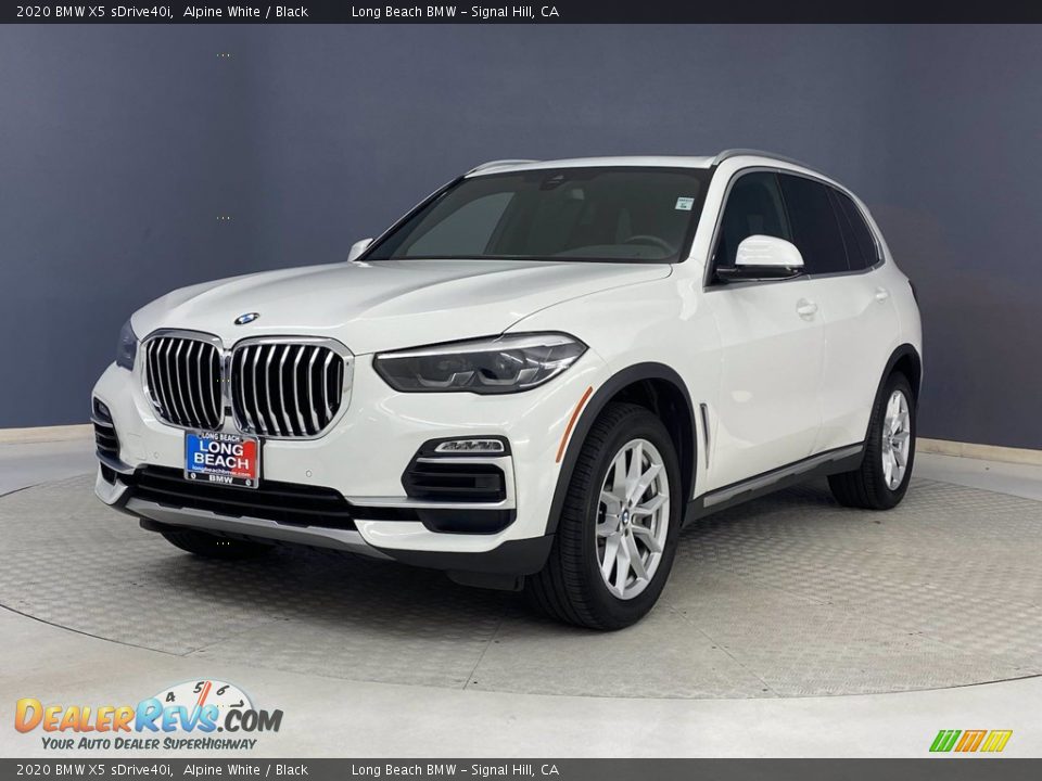 2020 BMW X5 sDrive40i Alpine White / Black Photo #3