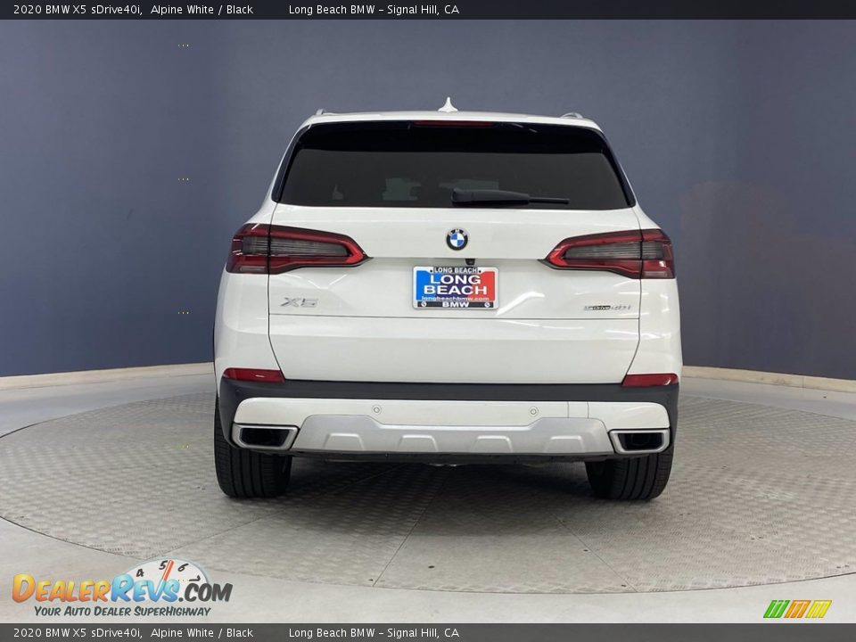 2020 BMW X5 sDrive40i Alpine White / Black Photo #4