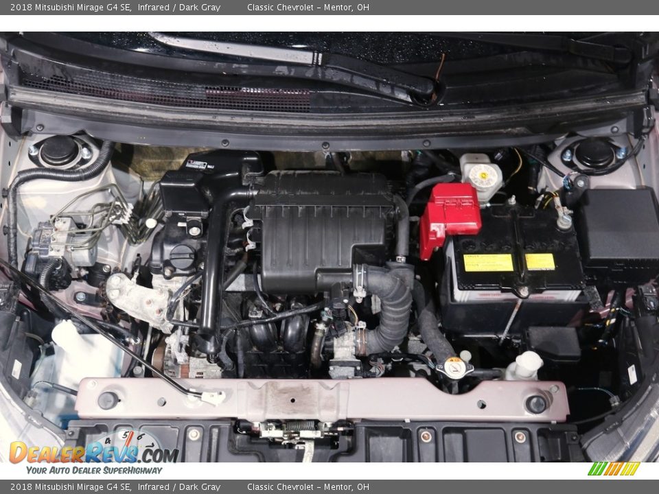 2018 Mitsubishi Mirage G4 SE 1.2 Liter DOHC 12-Valve MIVEC 3 Cylinder Engine Photo #19