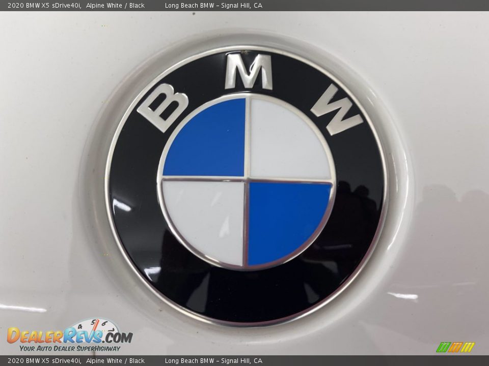 2020 BMW X5 sDrive40i Alpine White / Black Photo #8