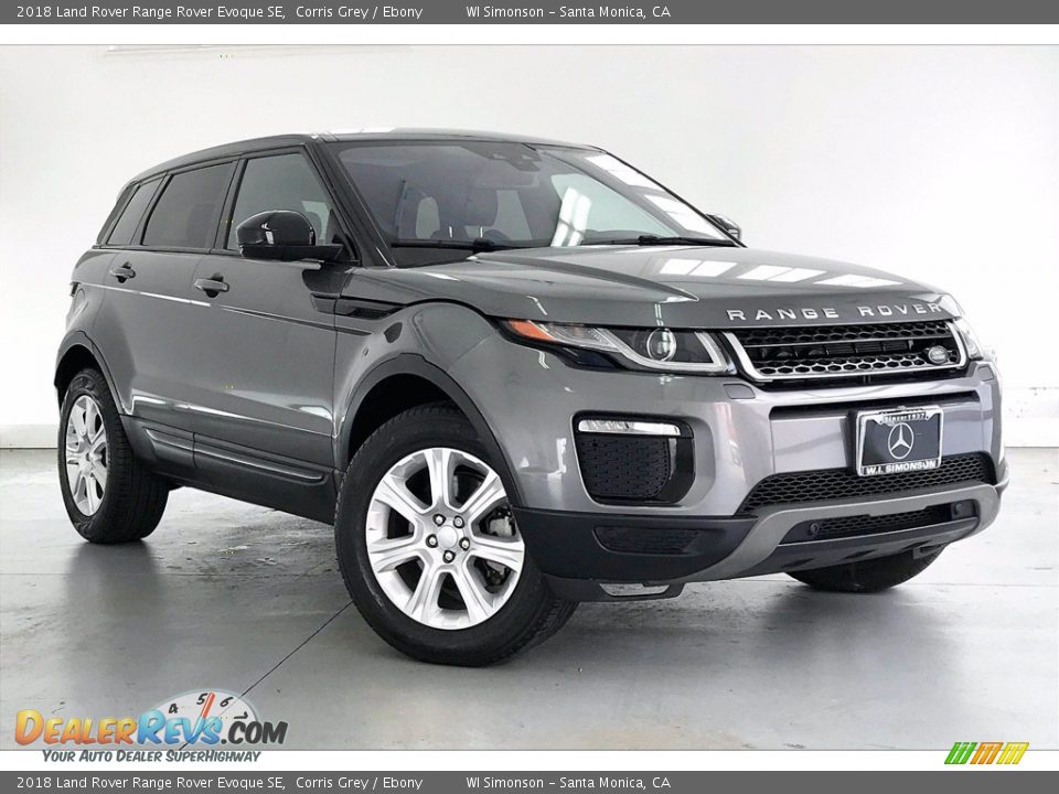 2018 Land Rover Range Rover Evoque SE Corris Grey / Ebony Photo #34