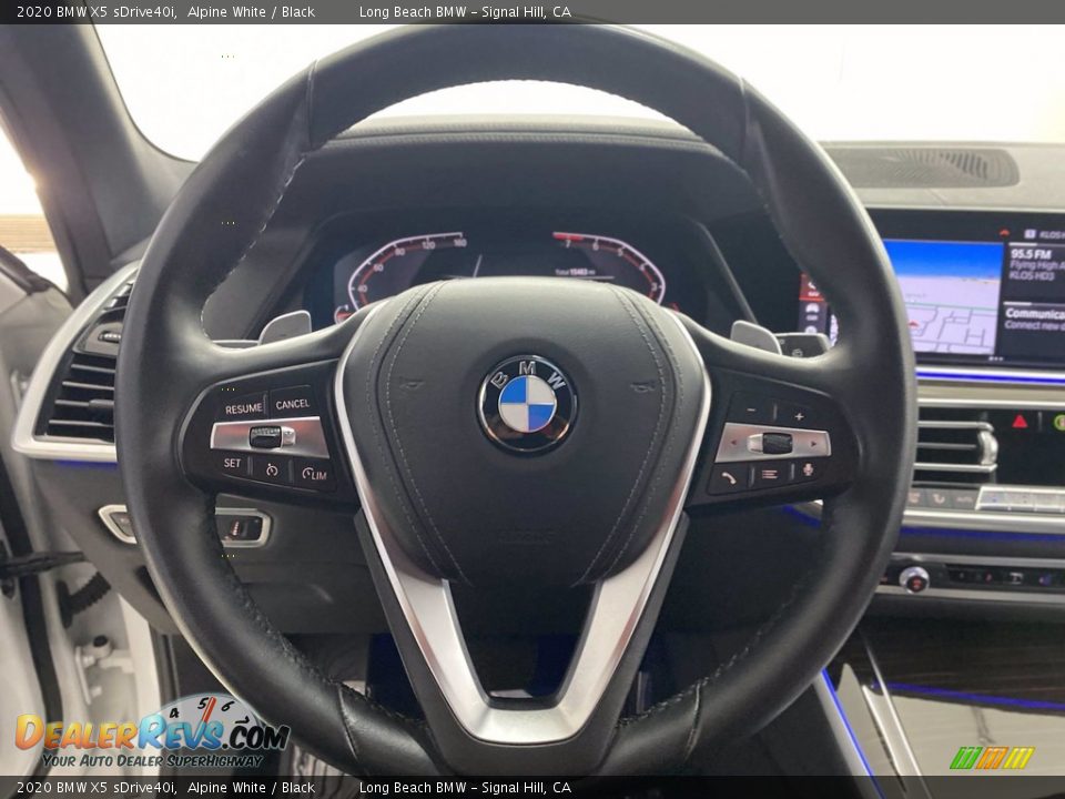 2020 BMW X5 sDrive40i Alpine White / Black Photo #18