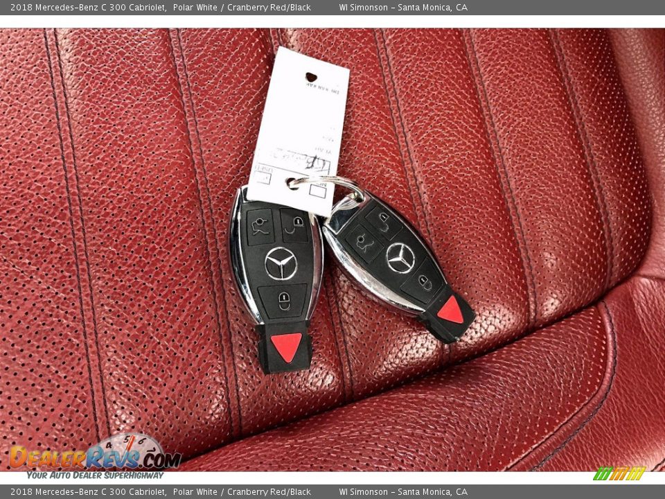 Keys of 2018 Mercedes-Benz C 300 Cabriolet Photo #10