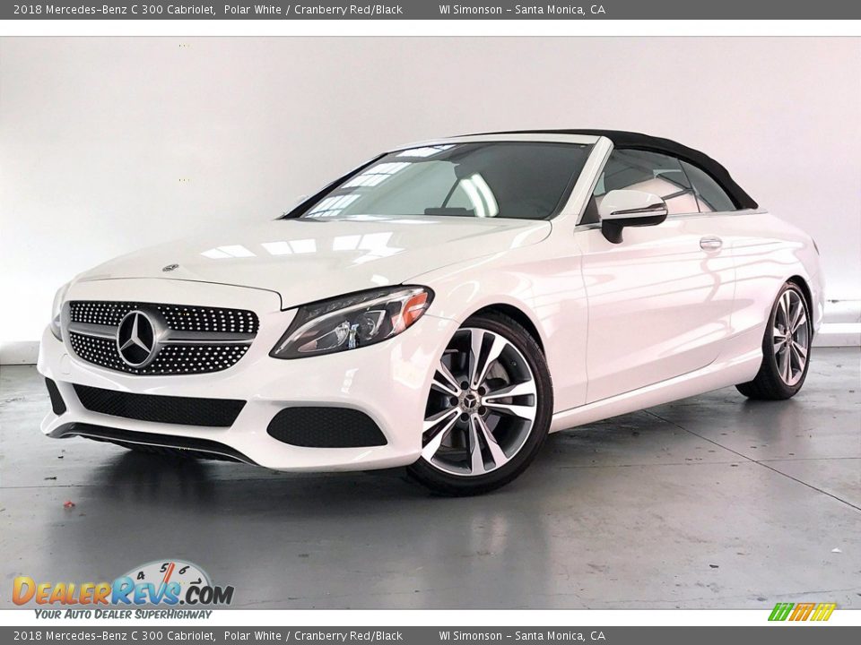 Front 3/4 View of 2018 Mercedes-Benz C 300 Cabriolet Photo #11