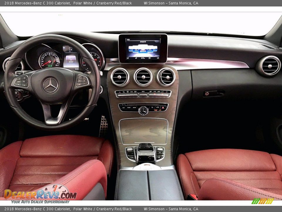 Dashboard of 2018 Mercedes-Benz C 300 Cabriolet Photo #14