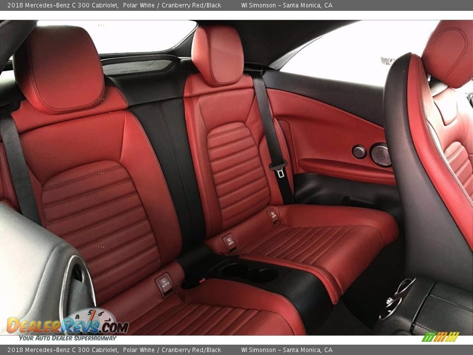 Rear Seat of 2018 Mercedes-Benz C 300 Cabriolet Photo #18