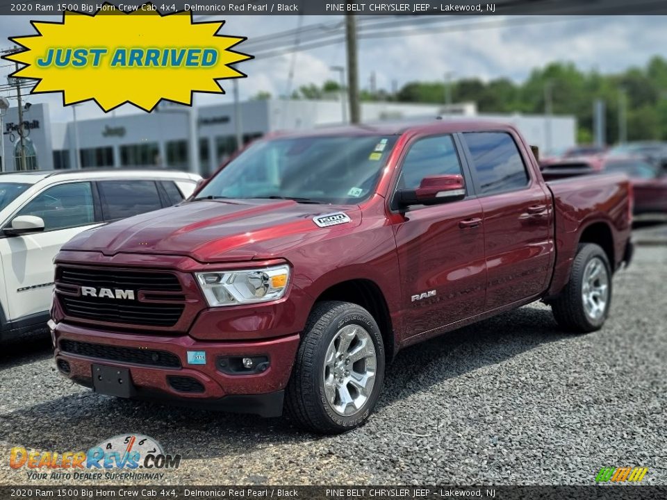 2020 Ram 1500 Big Horn Crew Cab 4x4 Delmonico Red Pearl / Black Photo #1