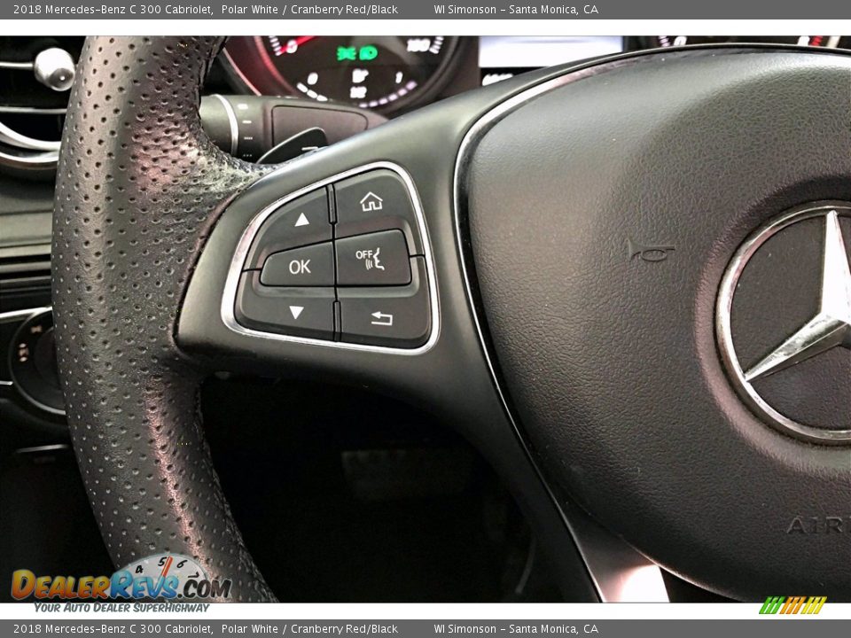 Controls of 2018 Mercedes-Benz C 300 Cabriolet Photo #20