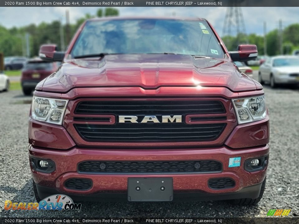 2020 Ram 1500 Big Horn Crew Cab 4x4 Delmonico Red Pearl / Black Photo #2