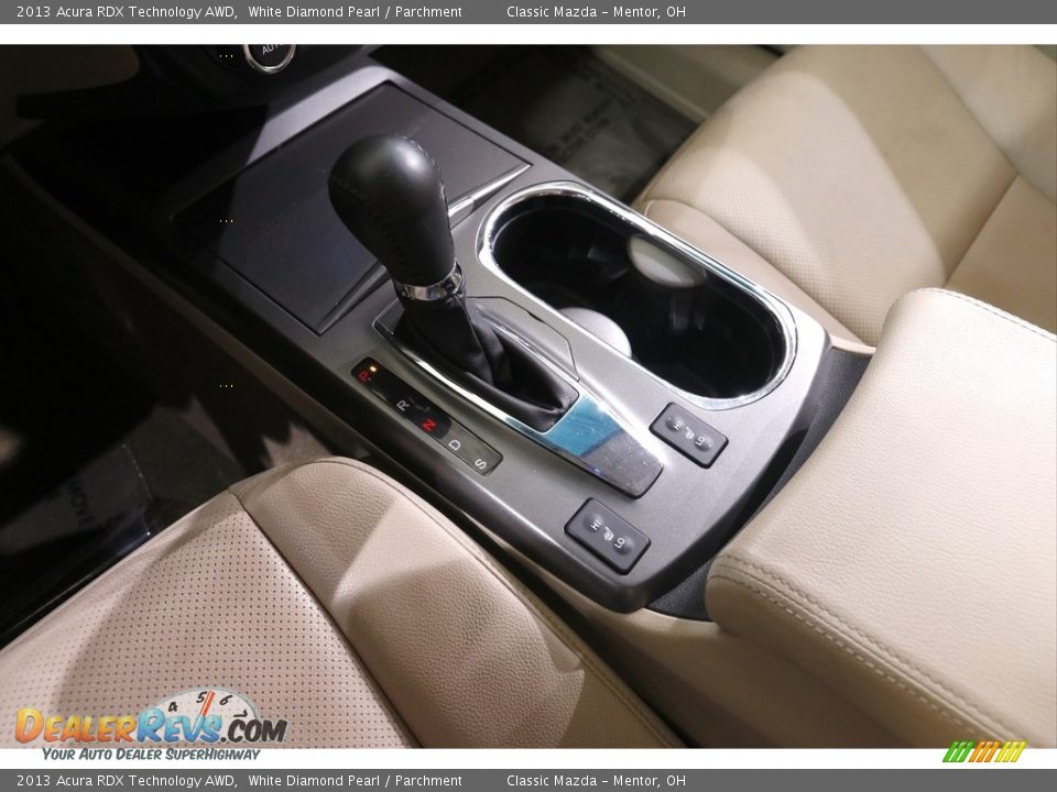 2013 Acura RDX Technology AWD White Diamond Pearl / Parchment Photo #13