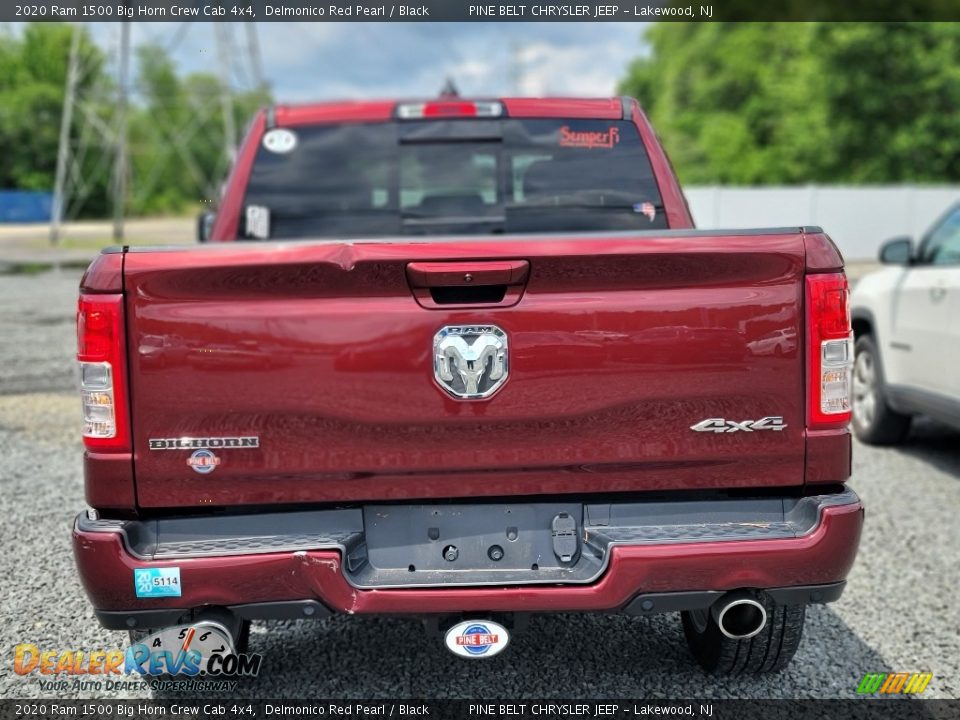 2020 Ram 1500 Big Horn Crew Cab 4x4 Delmonico Red Pearl / Black Photo #4