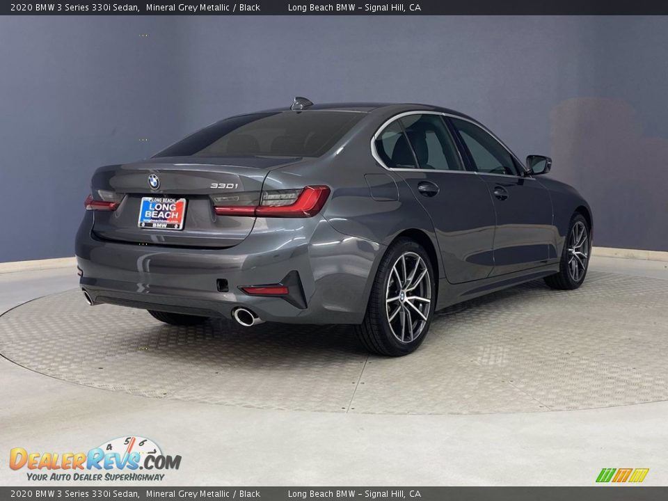 2020 BMW 3 Series 330i Sedan Mineral Grey Metallic / Black Photo #5