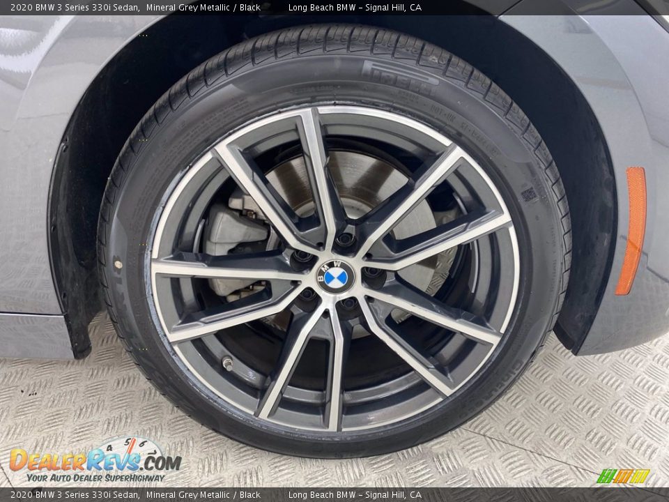 2020 BMW 3 Series 330i Sedan Mineral Grey Metallic / Black Photo #6