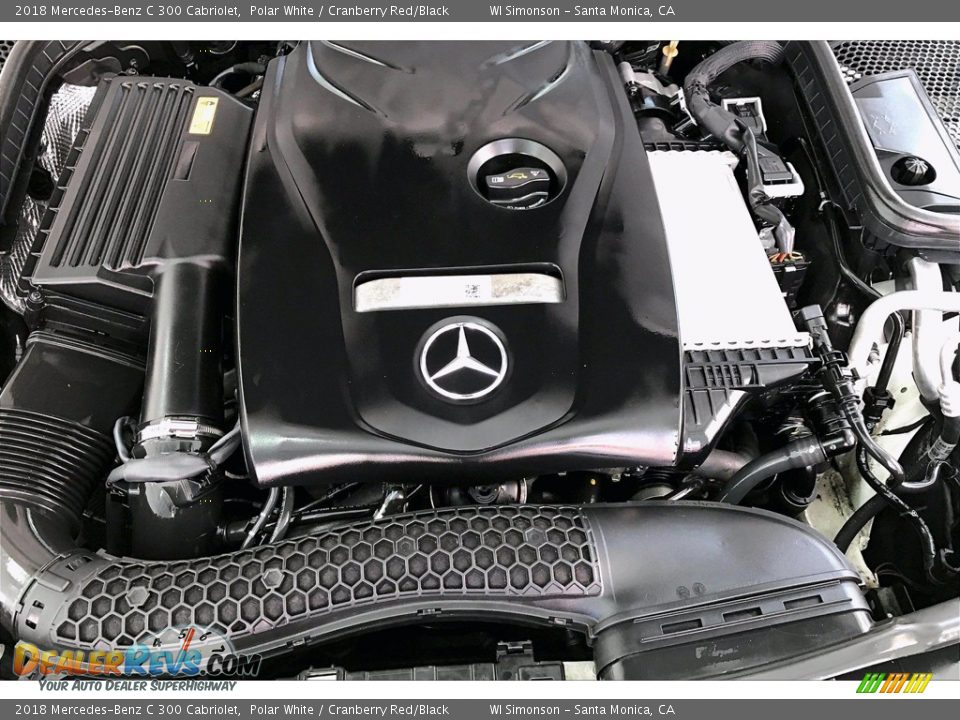 2018 Mercedes-Benz C 300 Cabriolet 2.0 Liter Turbocharged DOHC 16-Valve VVT 4 Cylinder Engine Photo #31