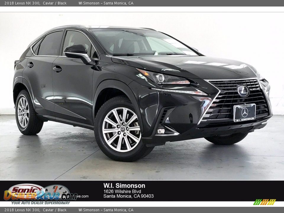 2018 Lexus NX 300 Caviar / Black Photo #1