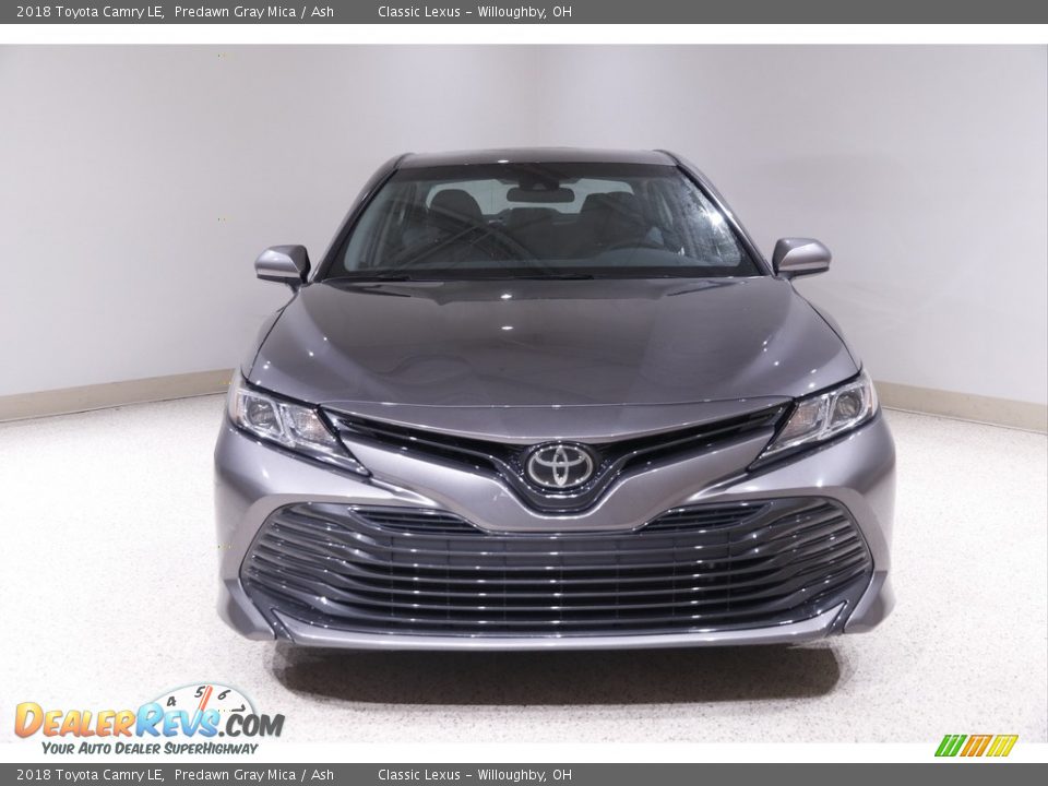 2018 Toyota Camry LE Predawn Gray Mica / Ash Photo #2