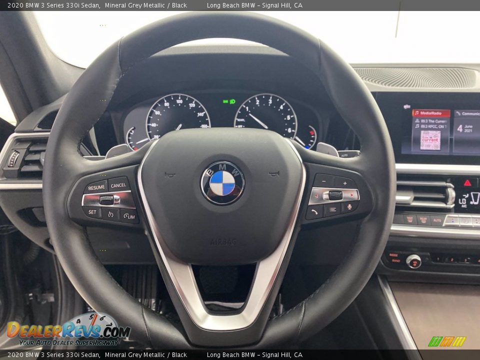 2020 BMW 3 Series 330i Sedan Mineral Grey Metallic / Black Photo #18